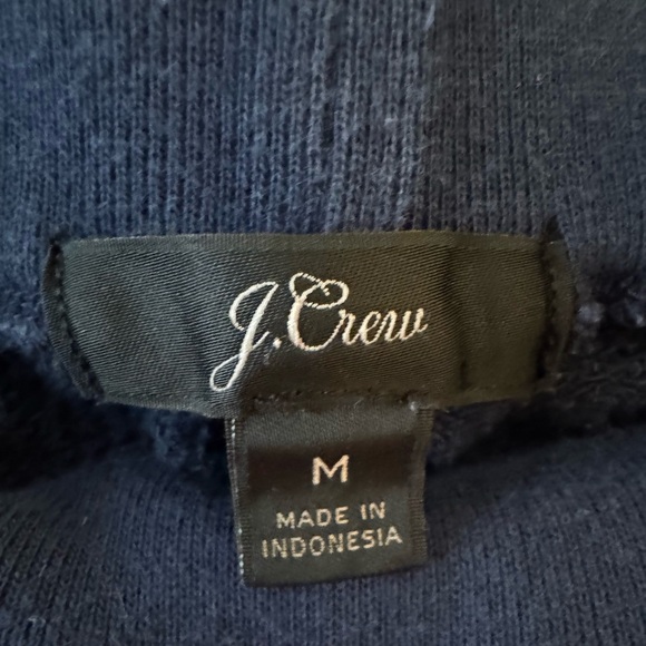 J. Crew Dark Blue Jogger Set with Pink and Orange Accents - Picture 9 of 16